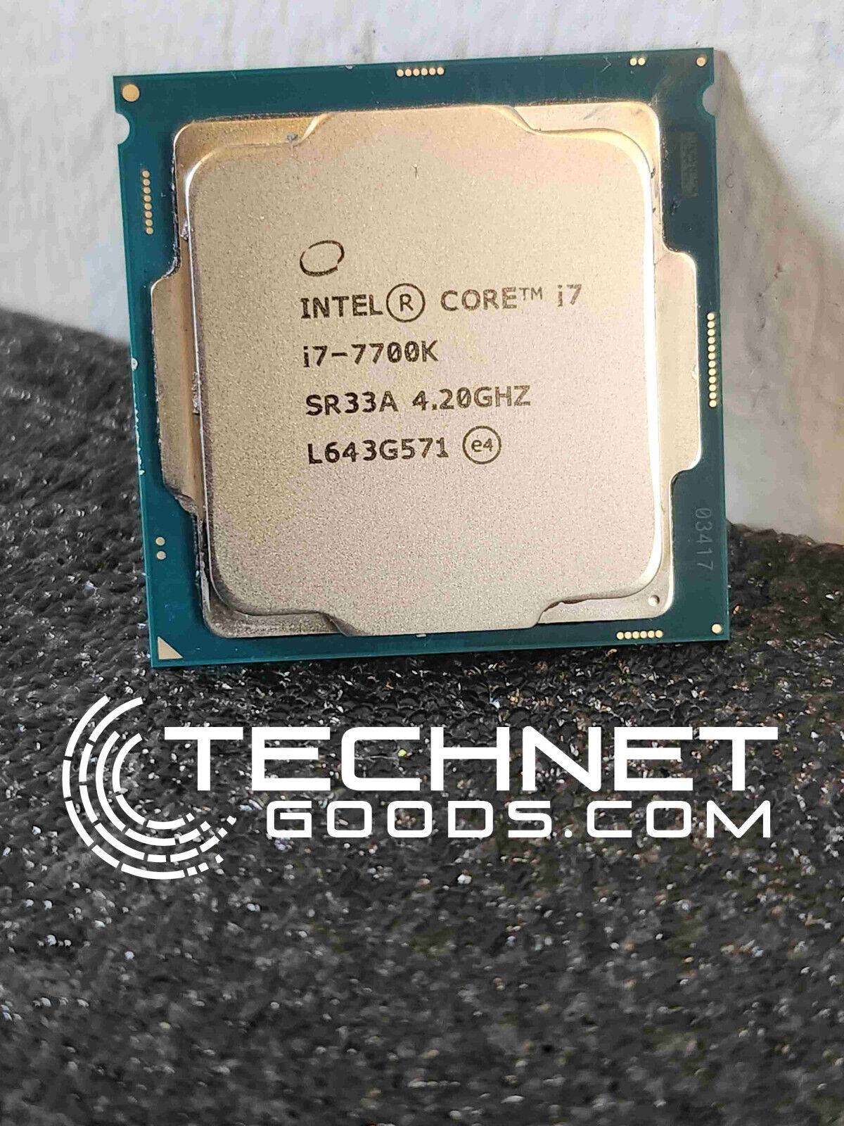 Intel Core i7-7700K 4.2GHz (4.5GHz TURBO) LGA 1151 Processor (SR33A) - TESTED