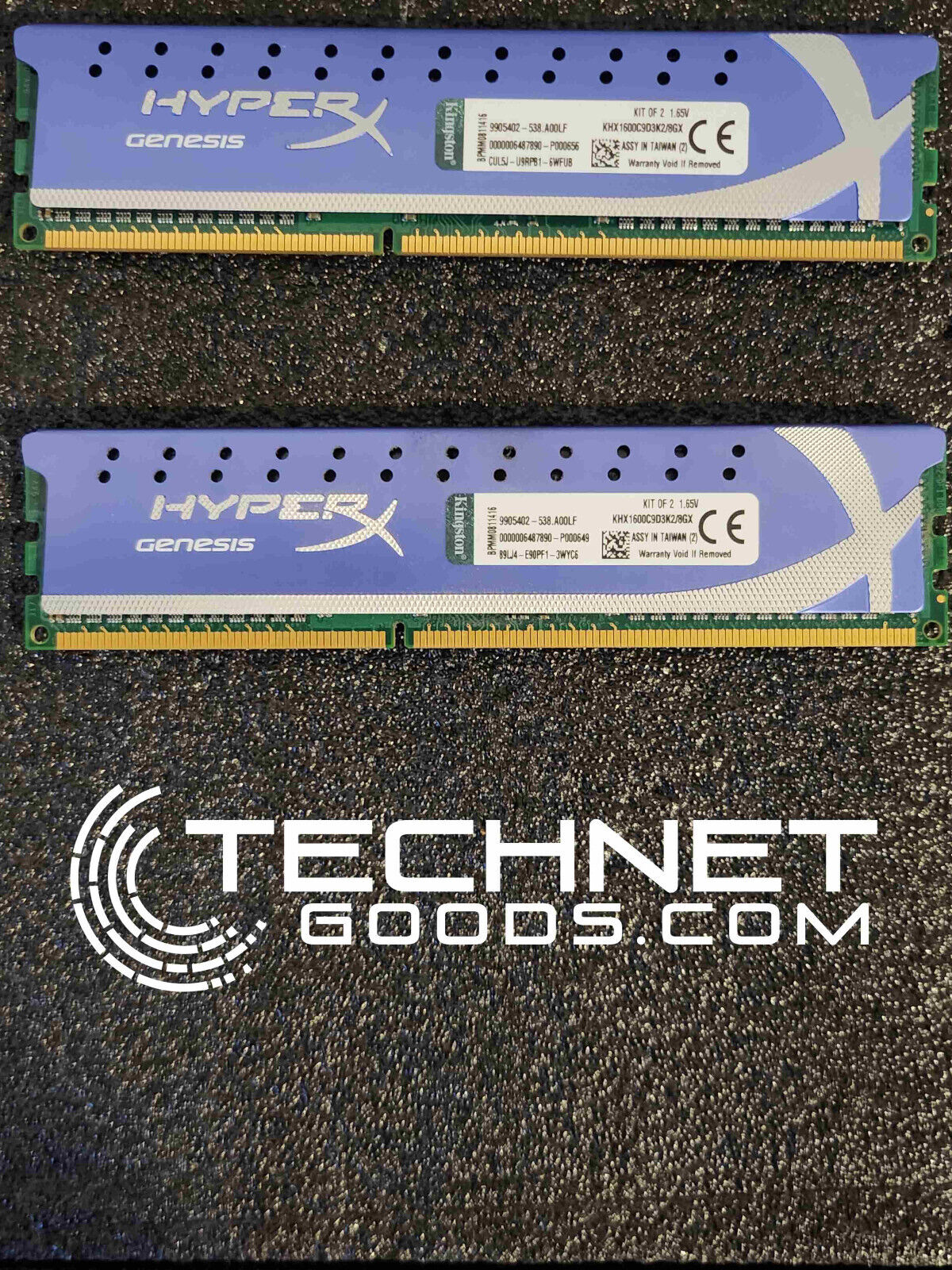 Kingston HyperX Genesis 2x4GB DDR3 1600MHz (KHX1600C9D3K2/8GX) - TESTED