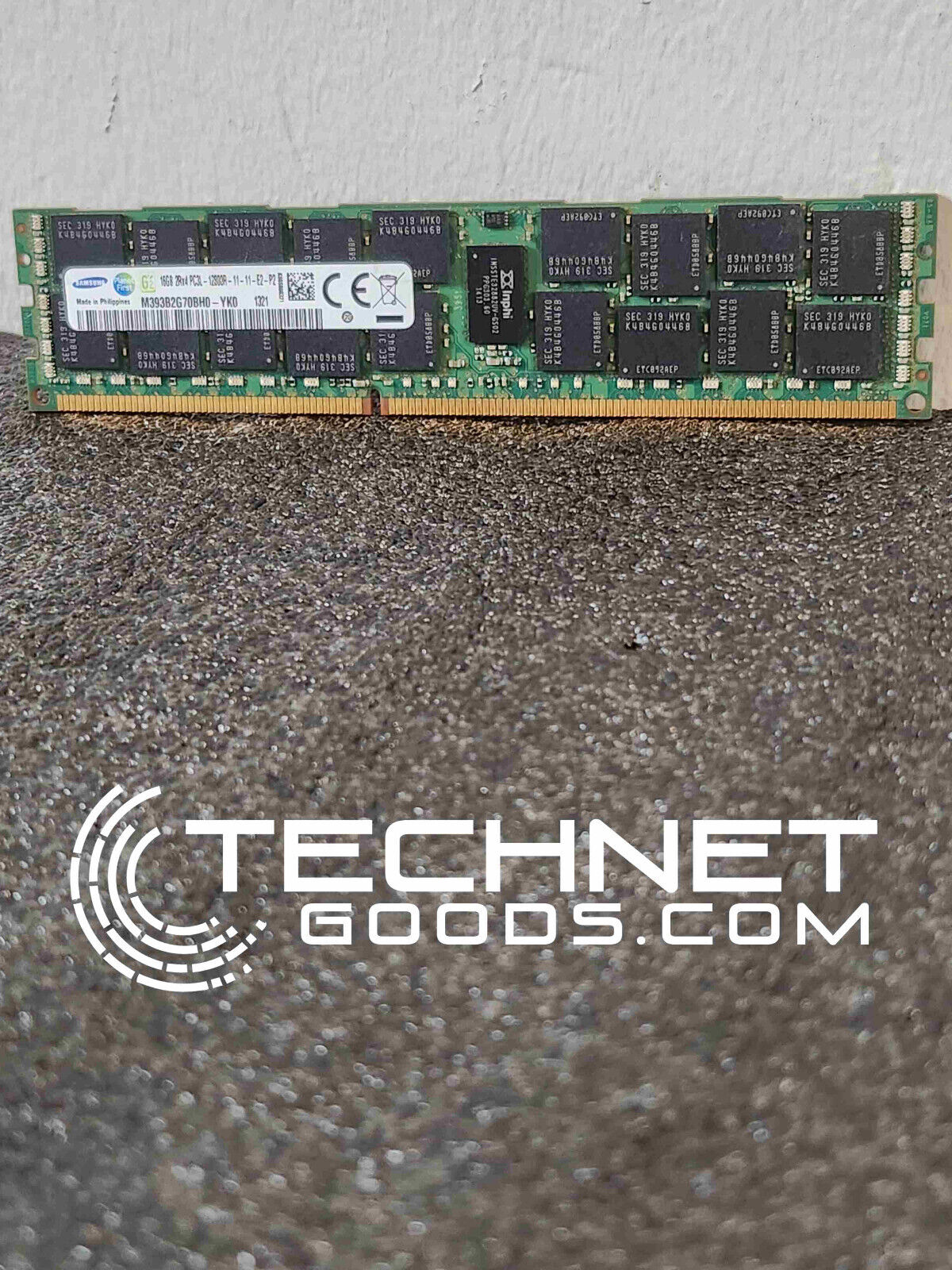Samsung 1x16GB DDR3 1600MHz (M393B2G70BH0-YK0) ECC Server Memory - TESTED