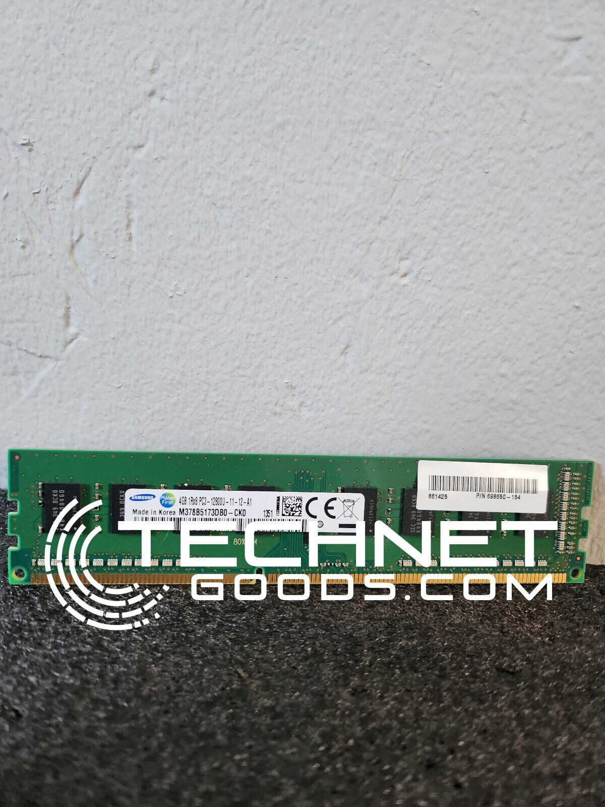 Samsung 1x4 1600Mhz DDR3 PC3-12800  M378B5173DB0-CK0 - TESTED