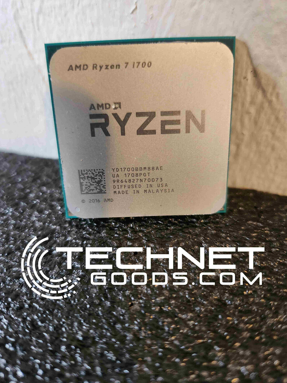 AMD Ryzen 7 1700 3.0GHz (TURBO 3.7GHz) 8-Core AM4 w/fan - TESTED