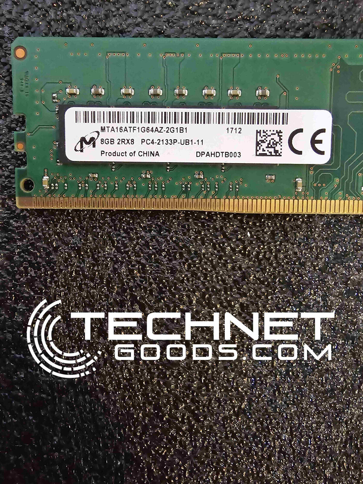 Micron 1x8GB 2133MHz DDR4 PC4-2133P MTA16ATF1G64AZ-2G1B1- TESTED