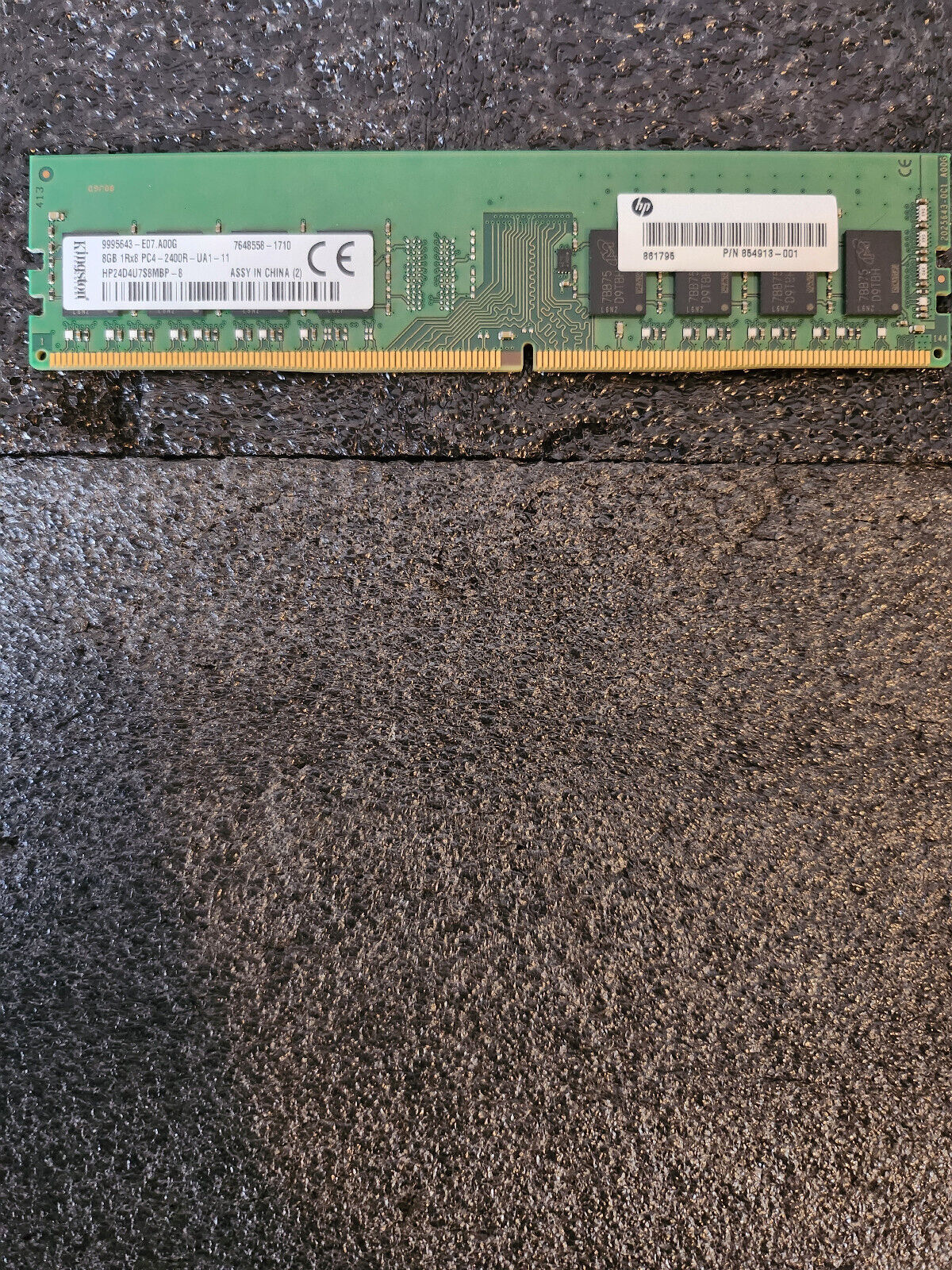 Kingston 8GB 1Rx8 HP24D4U7S8MBP-8 ECC REGISTERED - TESTED