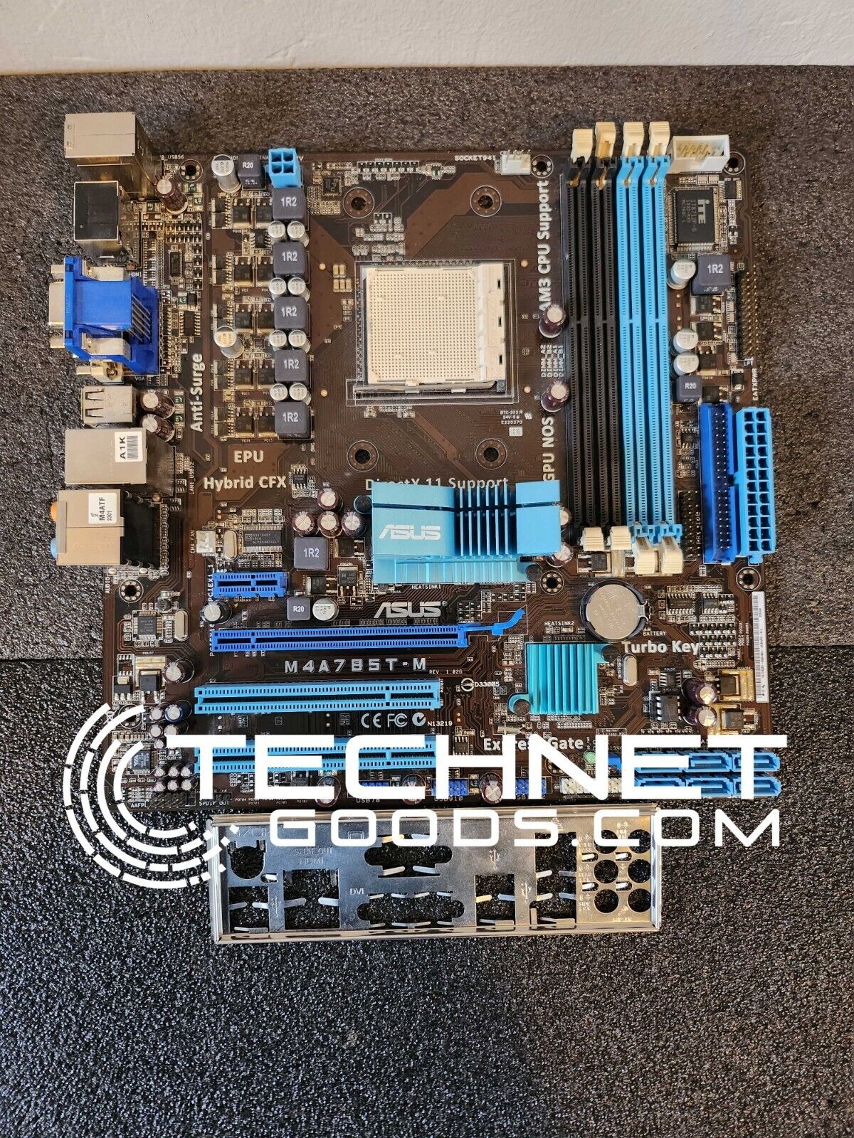 ASUS M4A785T-M Motherboard- TESTED