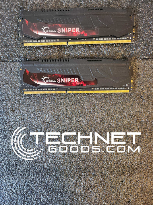 G.Skill Sniper 2x4GB 1866MHz DDR3 PC3-14900 F3-14900CL9D-8GBSR - TESTED