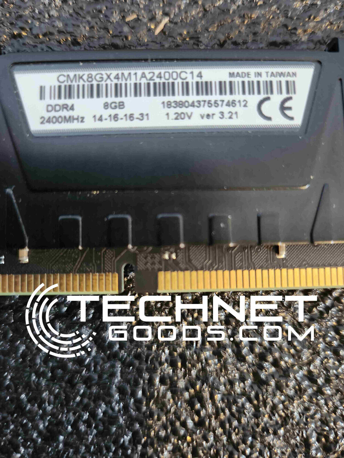 Corsair Vengeance LPX 1x8GB DDR4 2400 MHz (CMK8GX4M1A2400C14) - TESTED