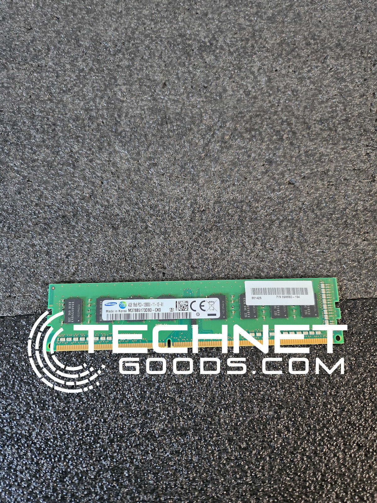 Samsung 1x4 1600Mhz DDR3 PC3-12800  M378B5173DB0-CK0 - TESTED