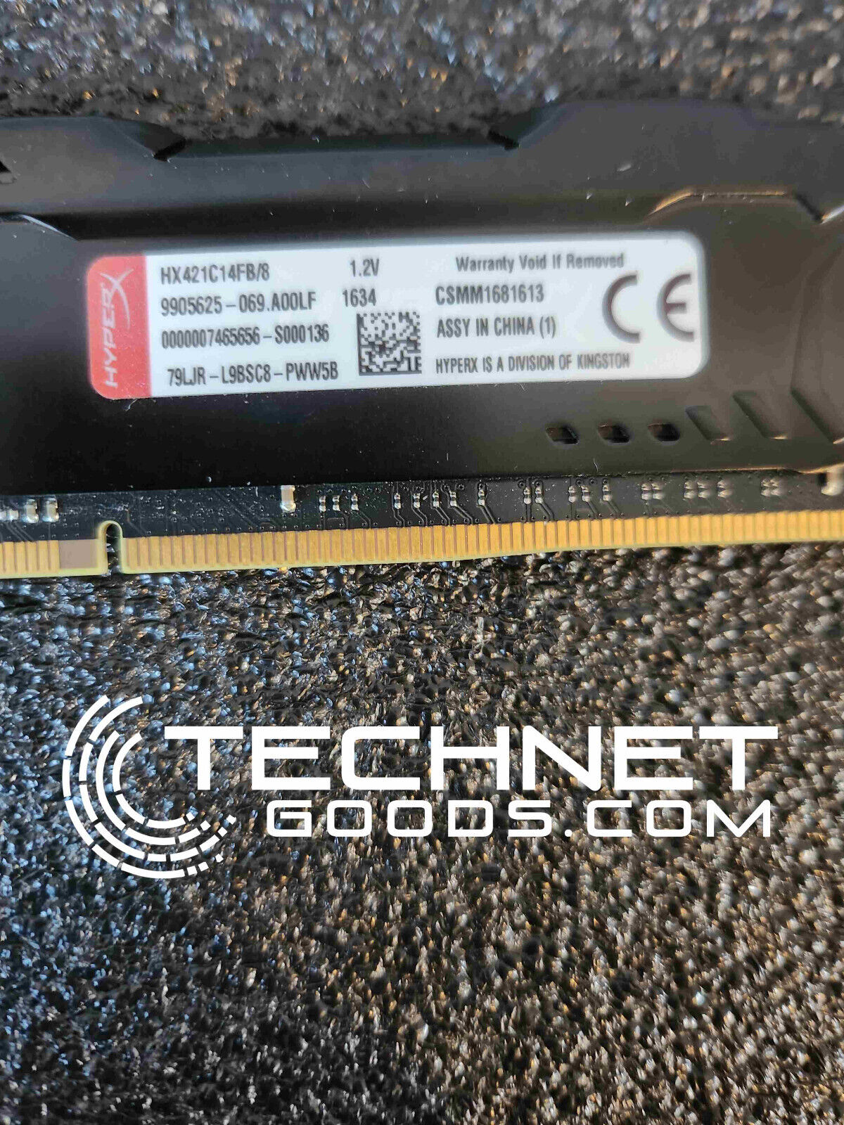 Kingston HyperX Fury 1x8GB DDR4 2133 MHz (HX421C14FB/8)  - TESTED
