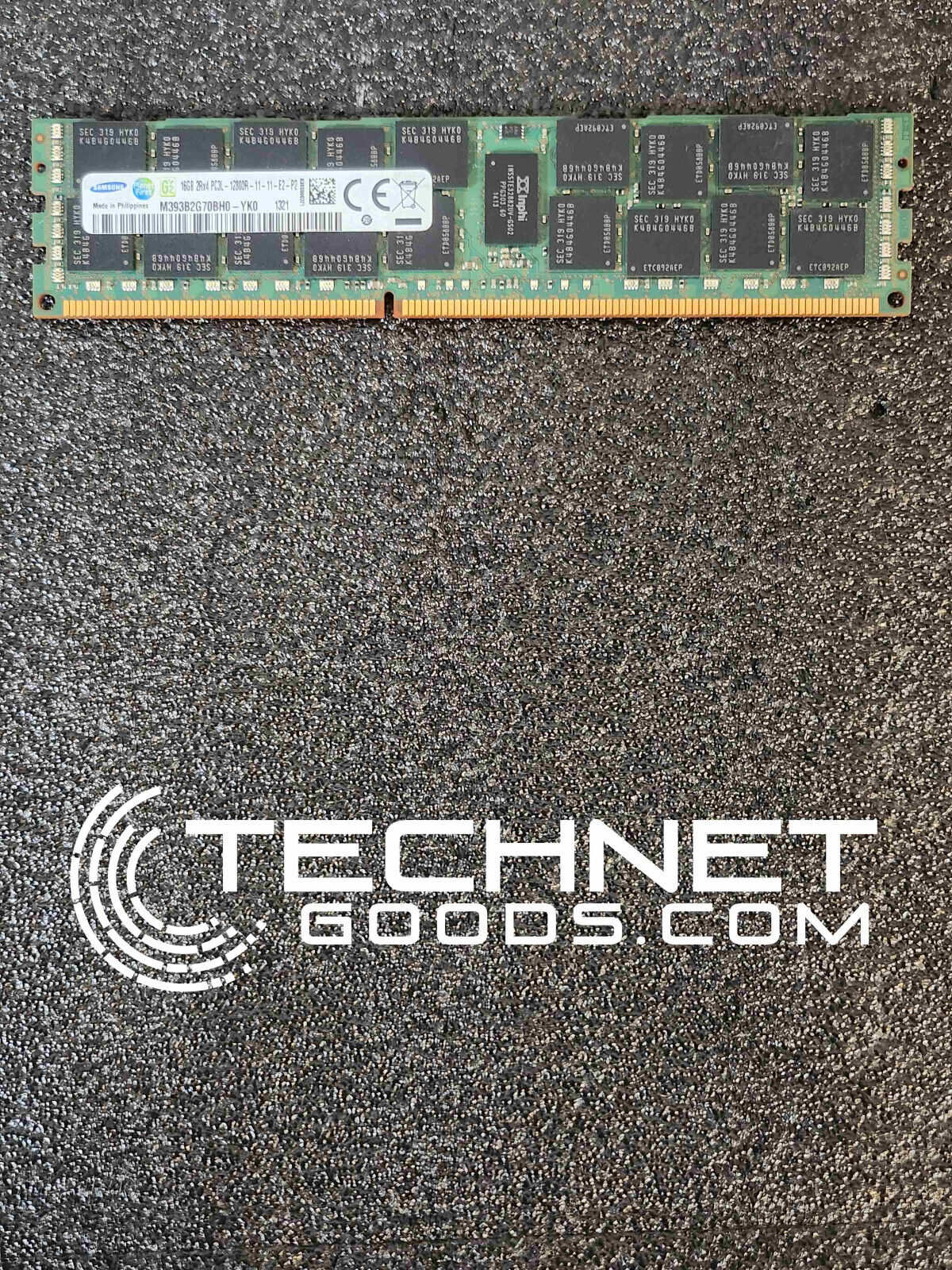 Samsung 1x16GB DDR3 1600MHz (M393B2G70BH0-YK0) ECC Server Memory - TESTED
