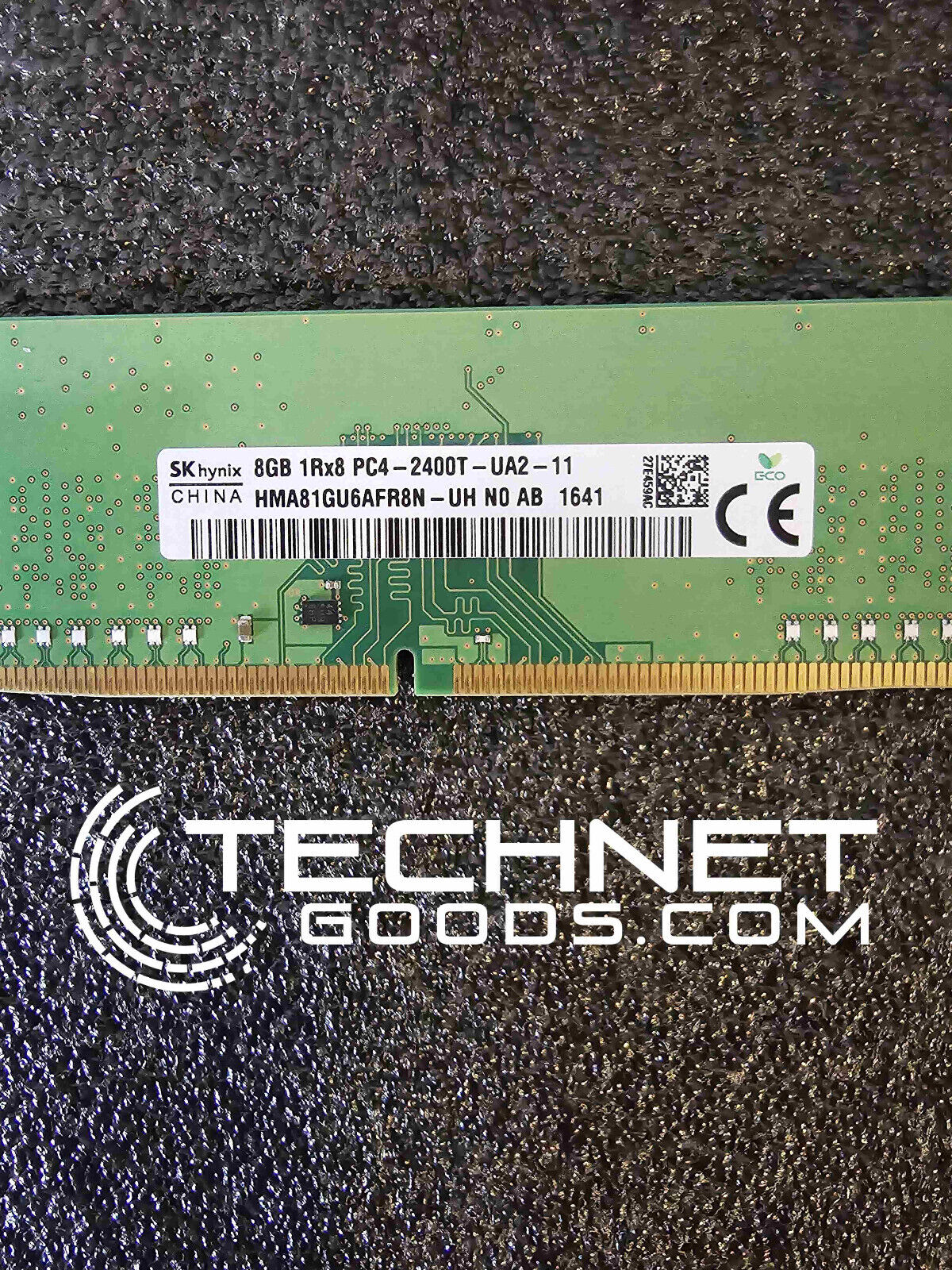 SKHynix China 1x8GB 2400MHz DDR4 HMA81GU6AFR8N-UH N0 AB - TESTED